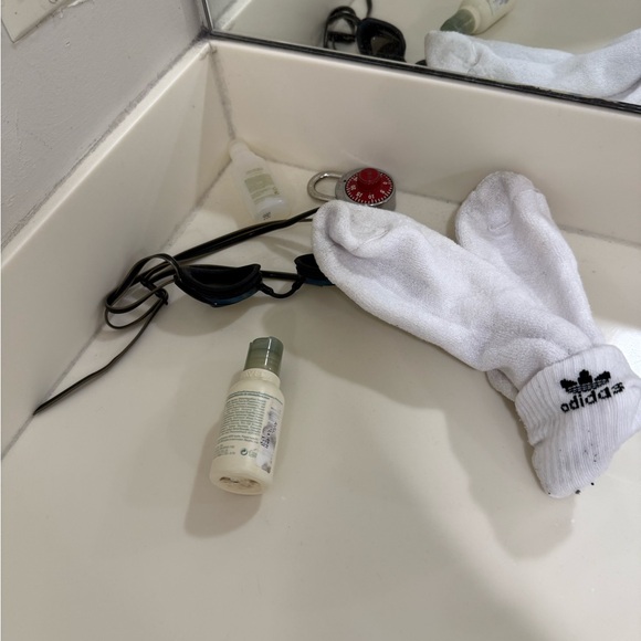 Adidas White Crew Socks - Picture 3 of 6